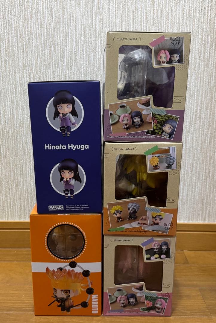 NARUTO るかっぷ　ちみメガ　ねんどろいど　ナルト　カカシ　ヒナタ　イタチ他