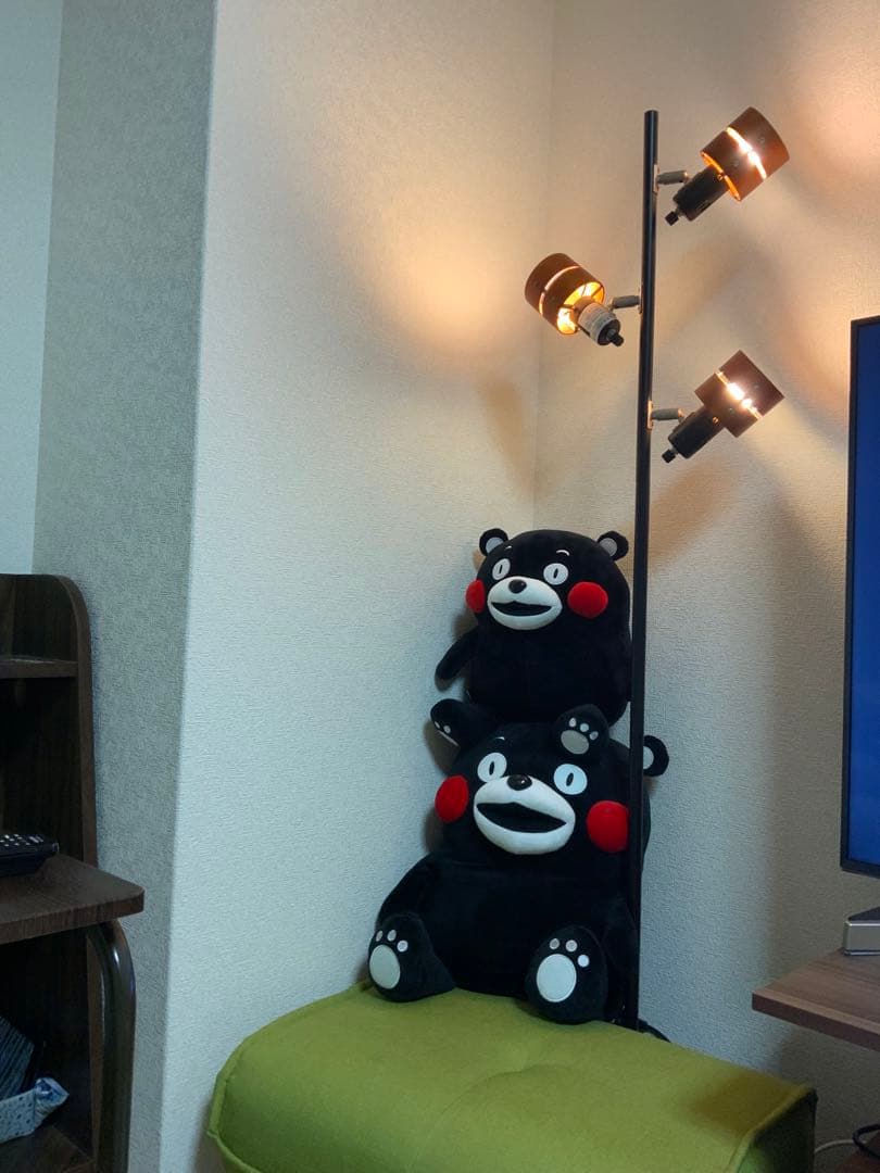 くまモン大、くまモン中　ぬいぐるみ2体セット