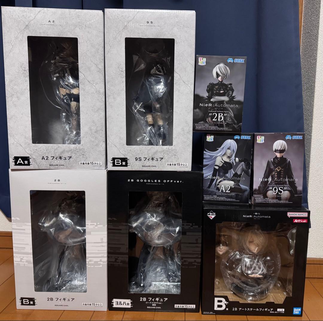 NieR: Automata フィギュアセット A2 2B 9S まとめ売り