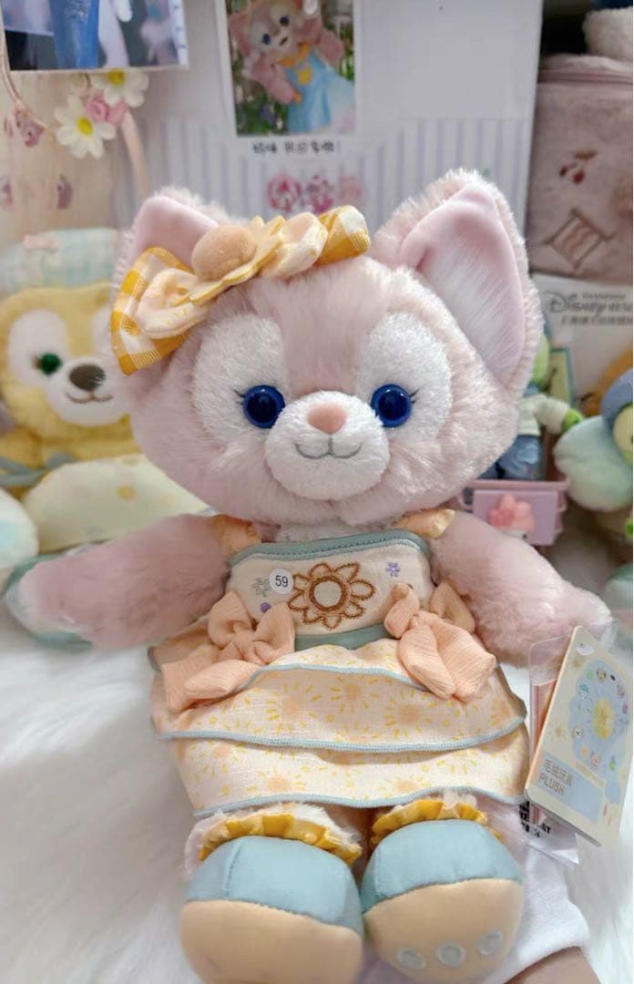 上海ディズニーランド❗️リーナベル カラフル　ぬいぐるみss④