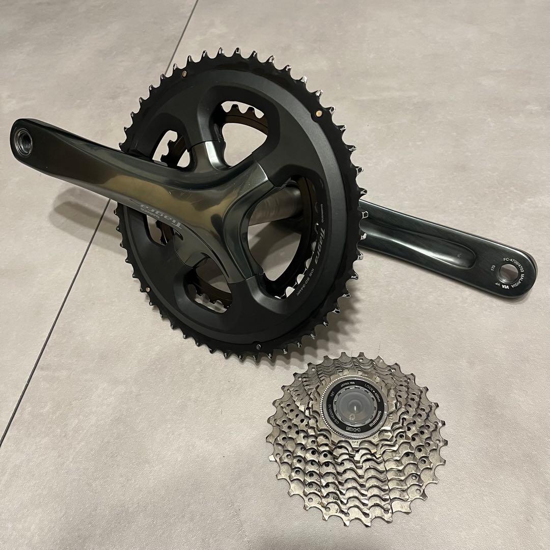 SHIMANO Tiagra 4700 クランク シマノ ティアグラ スプロケ