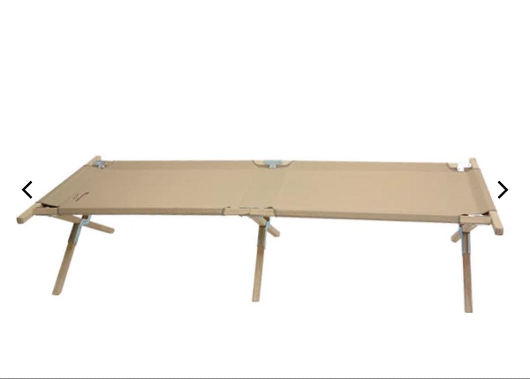 新品未使用品　バイヤー メインヘリテージウッドコット　キャンプ　コット