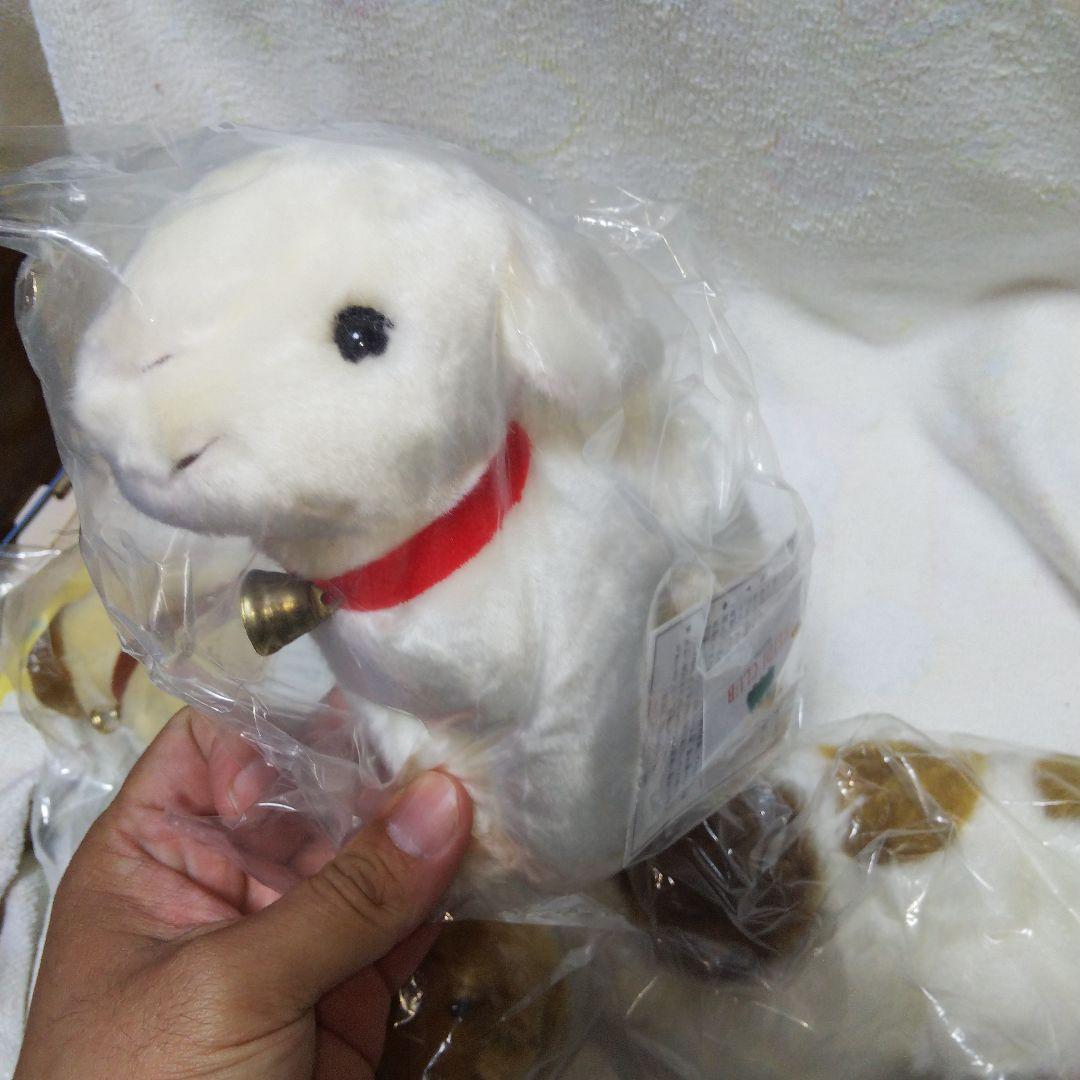 ハイジぬいぐるみ4個セット　アルファ　ユキ　マーモット　ヨーゼフ　アトリ　クラブ