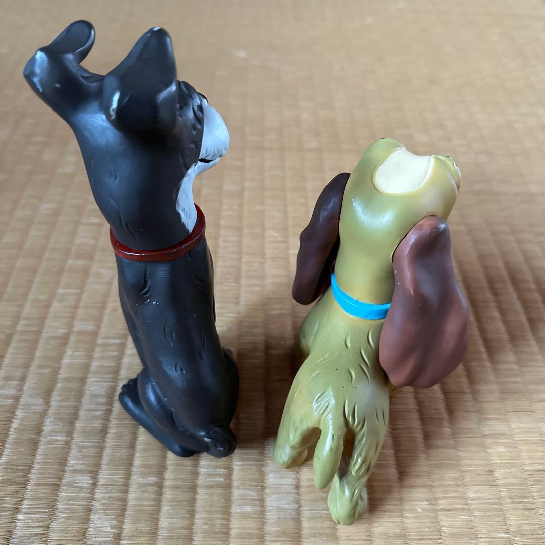 わんわん物語 スクイーク人形 ソフビ 笛入り ヴィンテージソフビ Disney