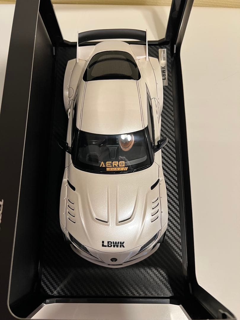 イグニッションモデル LBWK スープラ ホワイト 1/18