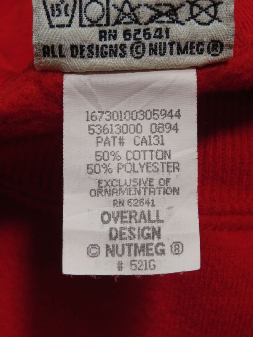 ✅️ USA製 NUTMEG アメフト 49ERS スウェット M トレーナー