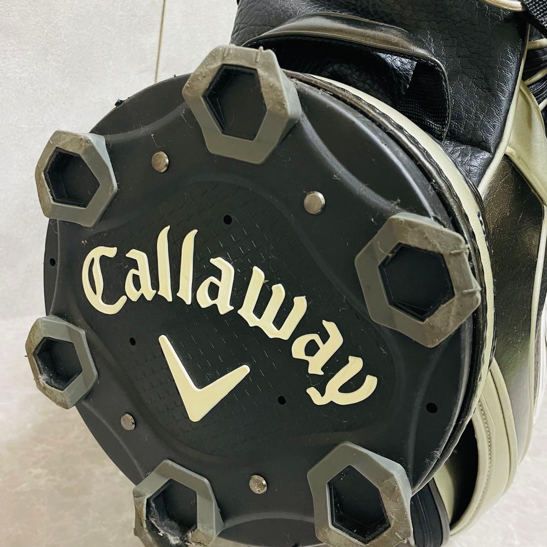 希少 貴重 キャロウェイ Callaway キャディバッグ エナメル 3点式