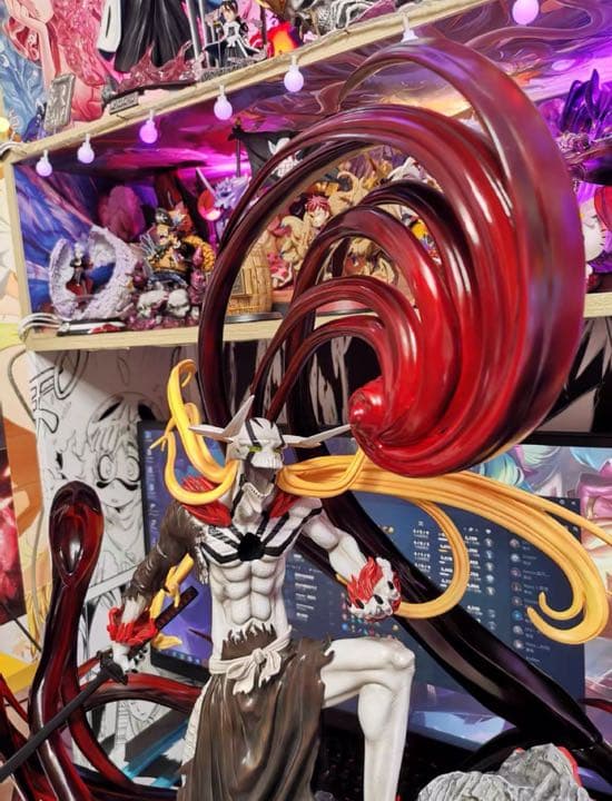 BLEACH 黒衣少年図 黒崎一護 ガレージキット ガレキ スタチュー①⑨