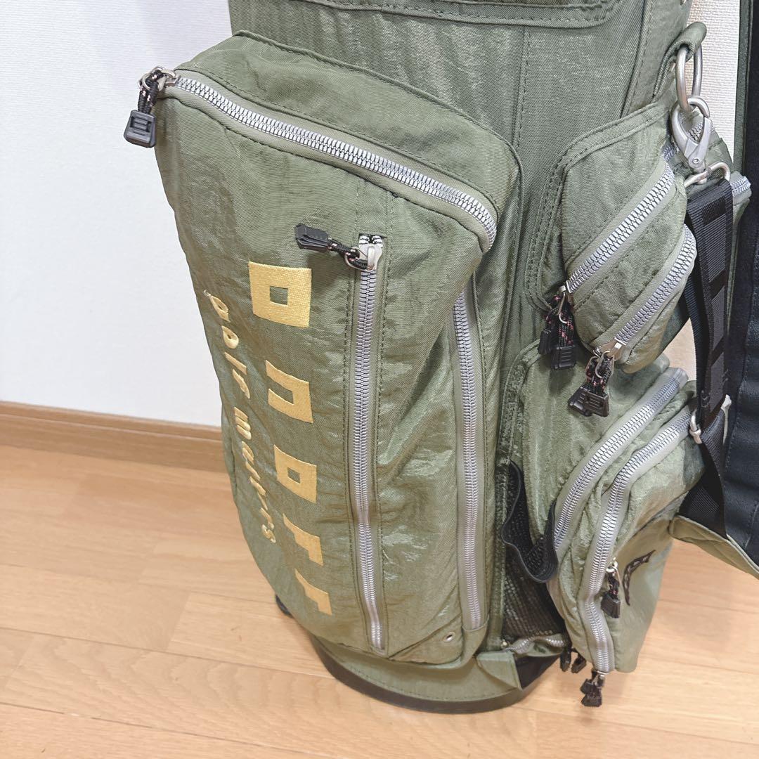 K350 onoff オノフ スタンドキャディバッグ オリーブグリーン