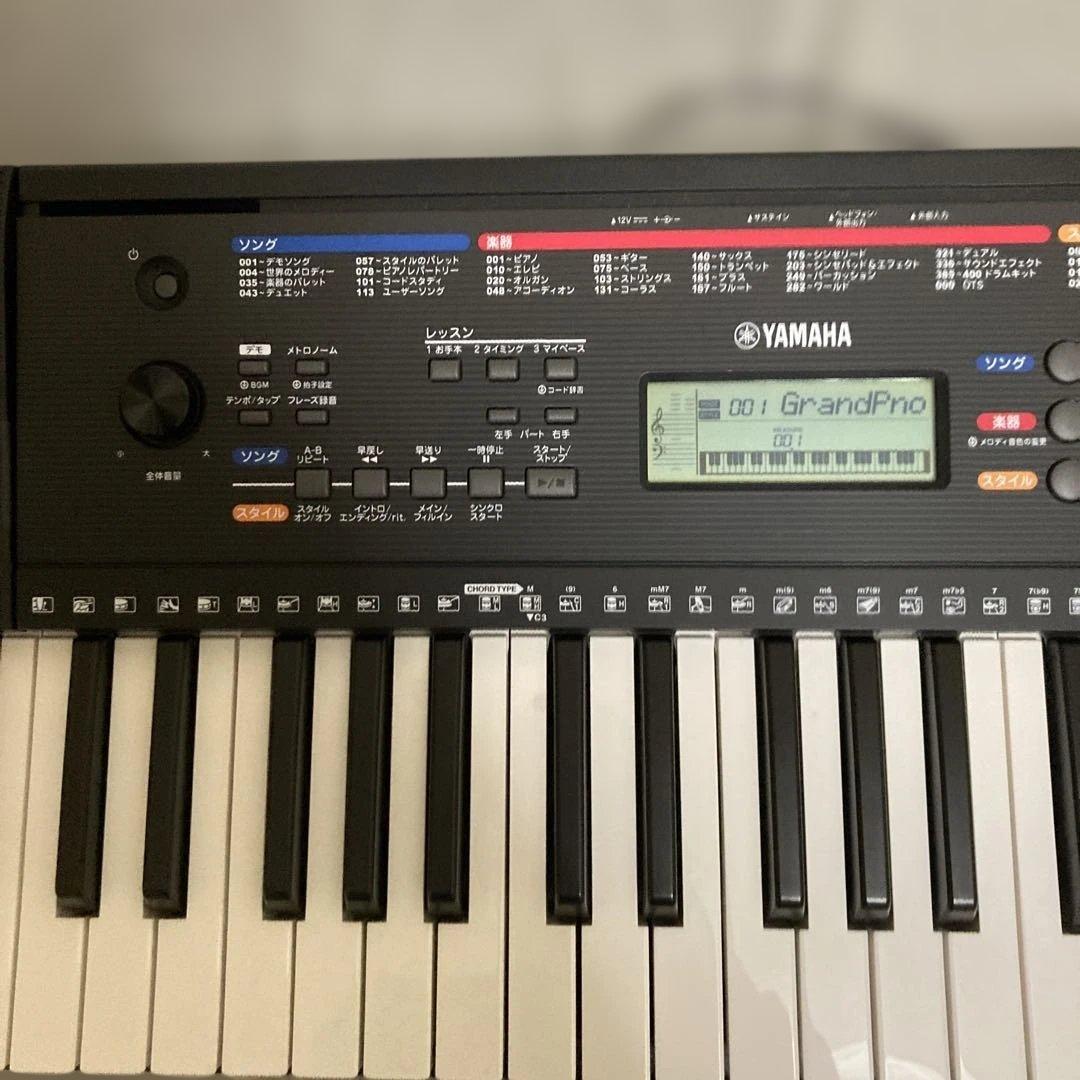 美品 Yamaha 電子キーボード 61鍵 PSR-E263