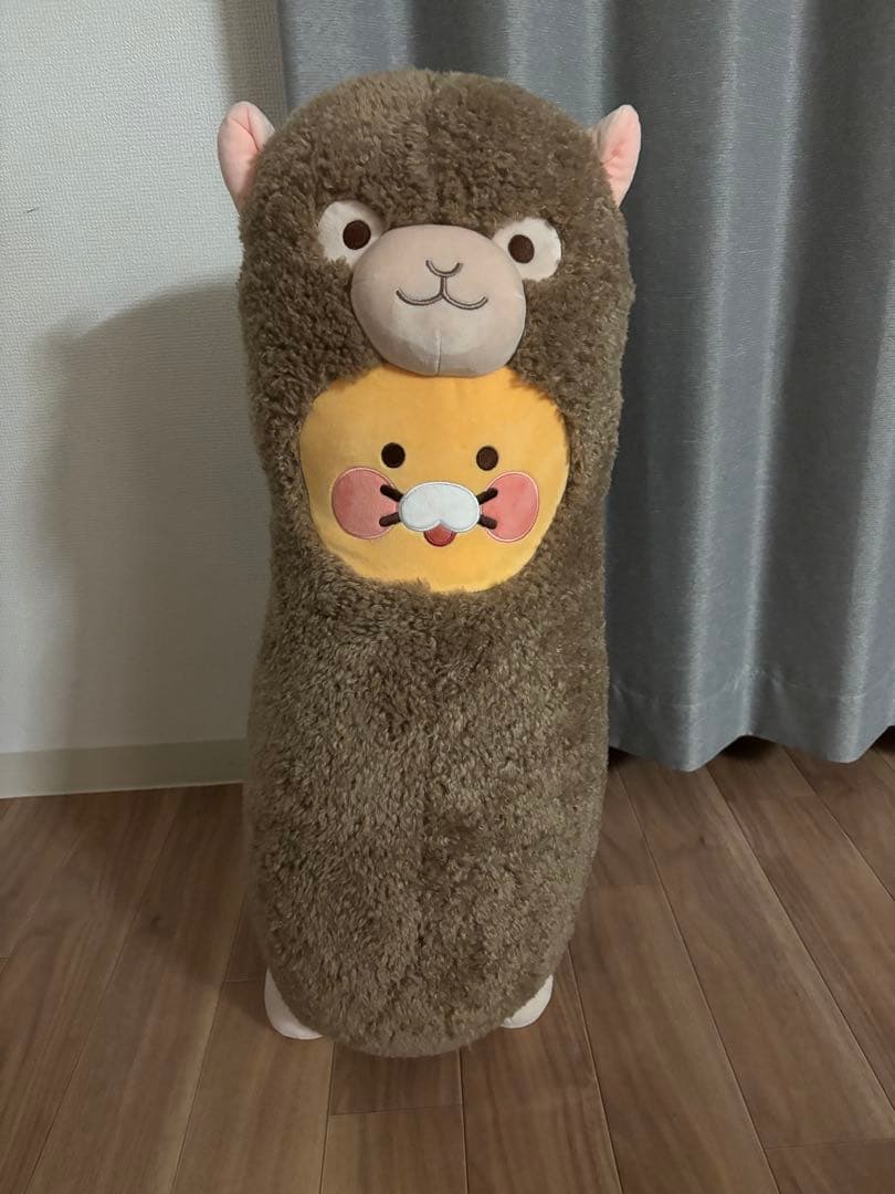 カカオフレンズ　アルパカ人形　チュンシク　特大　ぬいぐるみ