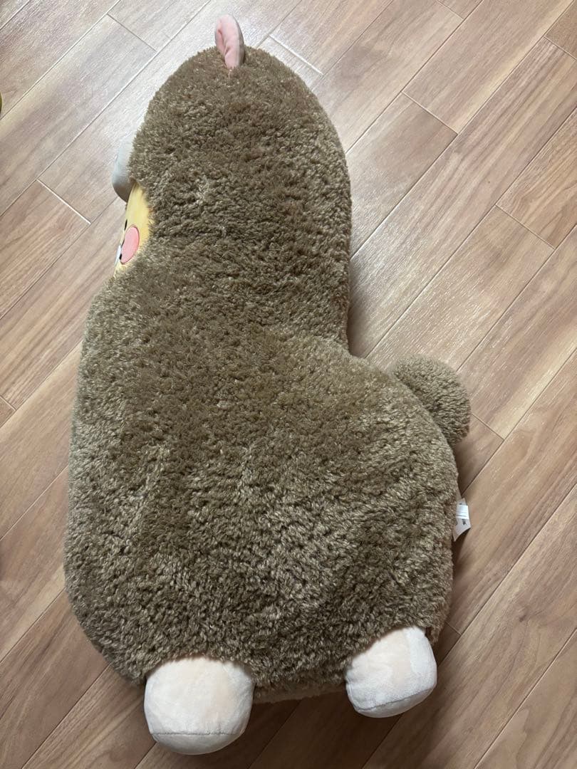 カカオフレンズ　アルパカ人形　チュンシク　特大　ぬいぐるみ