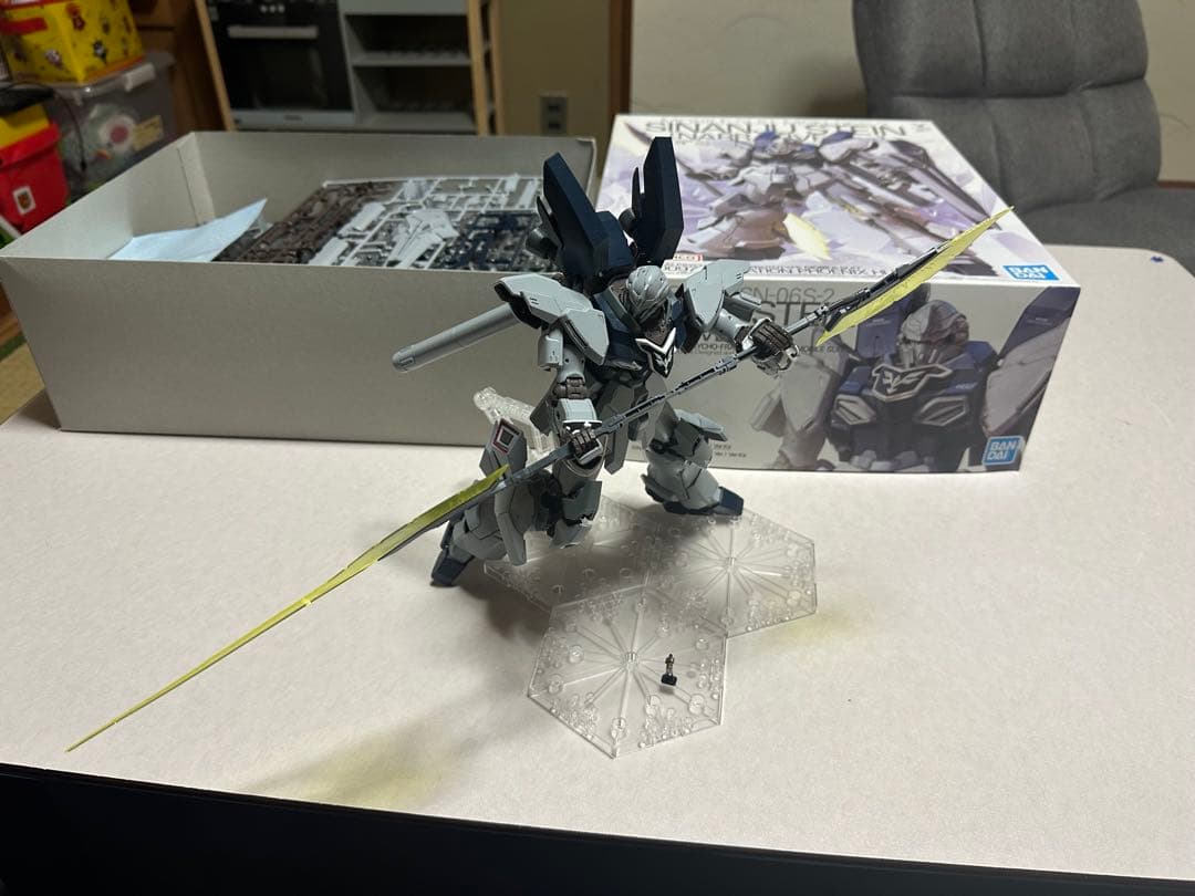 MG ナラティブガンダム　シナンジュスタイン MGＢ装備拡張 HGナラティブ