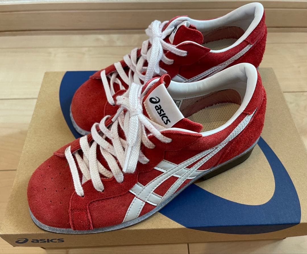 asics/アシックス　ウェイトリフティングシューズ 24.5cm レッド