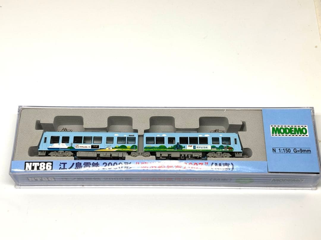 希少品！モデモ modemo 江ノ電 江ノ島電鉄明治製菓号2007モデル