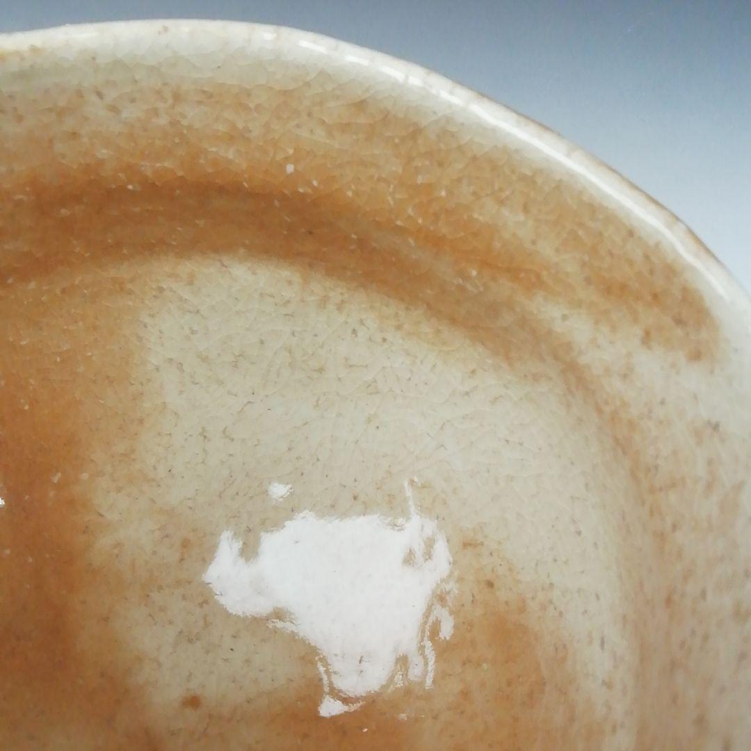 Ｔ４８　茶碗　『萩茶碗』『絹徳工藝庵』『絹屋徳兵衛』　共箱　抹茶碗　茶道具