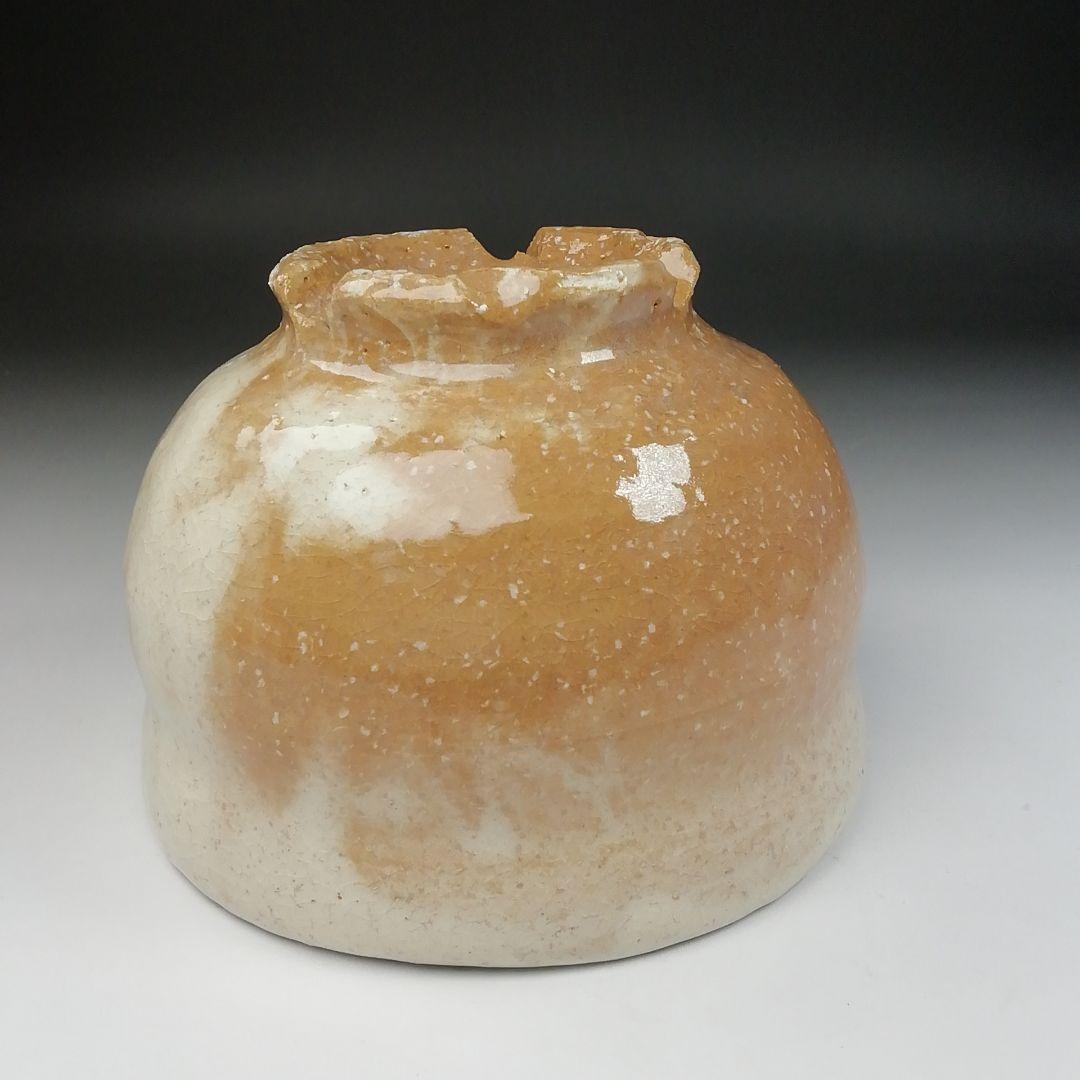 Ｔ４８　茶碗　『萩茶碗』『絹徳工藝庵』『絹屋徳兵衛』　共箱　抹茶碗　茶道具