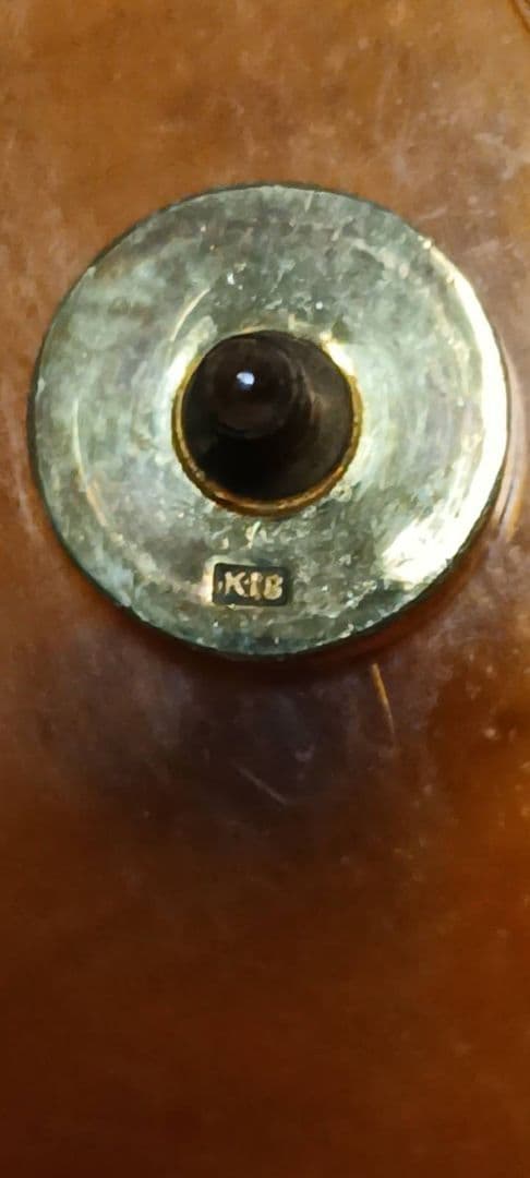 JAL 18金 社章 ピンバッジ 勤続章　記章 飛行機 記念章 ピンバッチ