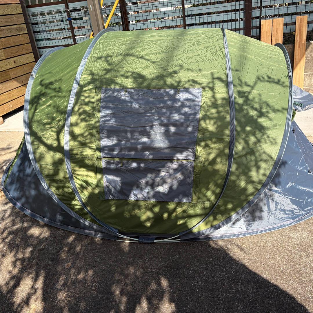 Moon Lence テント ワンタッチ ポップアップ 自動組立 4-6人用