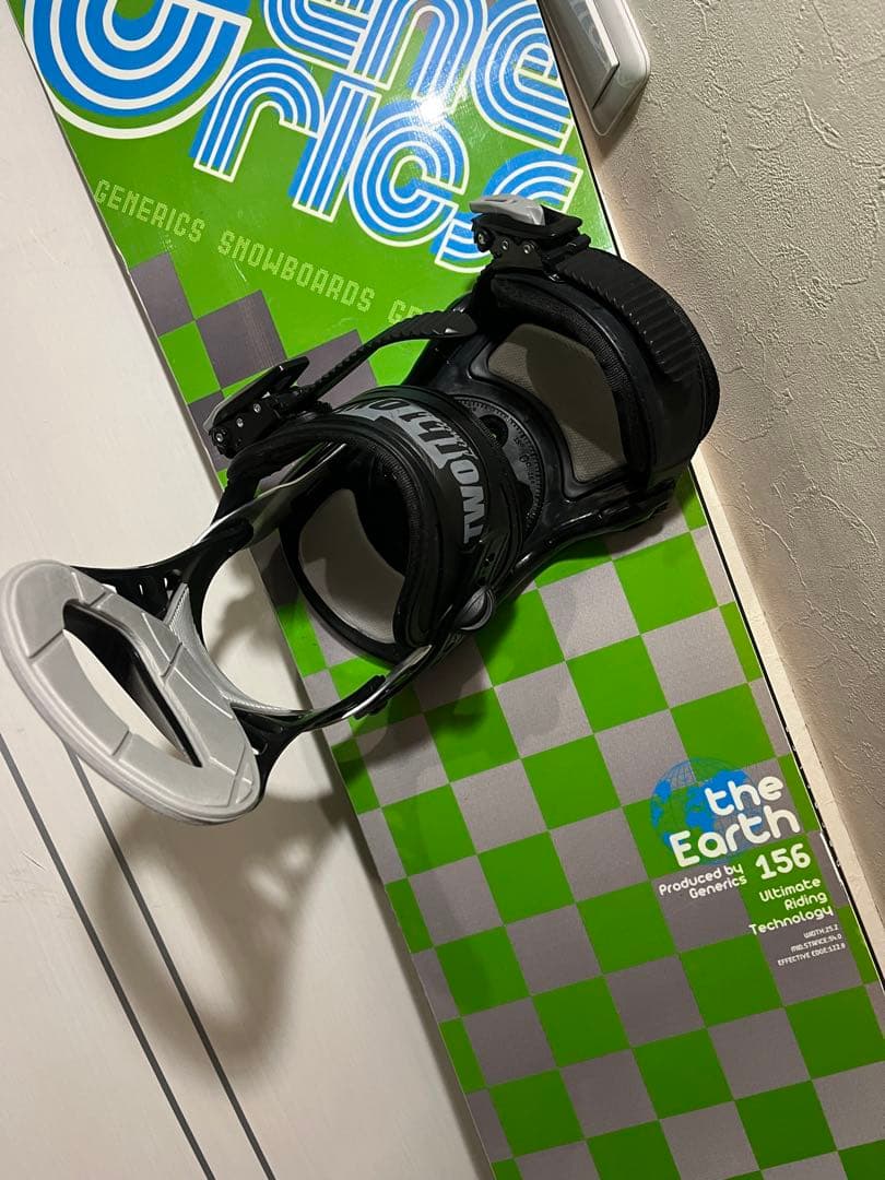 大柄な人！足の大きい人！gene 156cm 新古バインセット