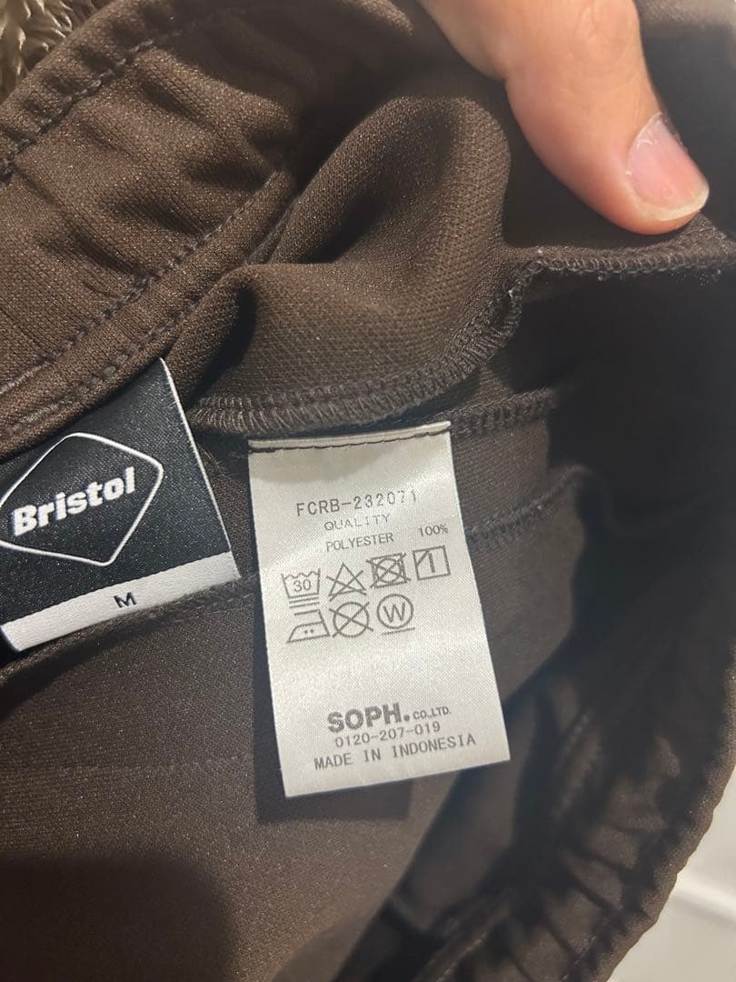 ウォーキング・ランニングウェア FCRB 23aw training track ribbed pants M