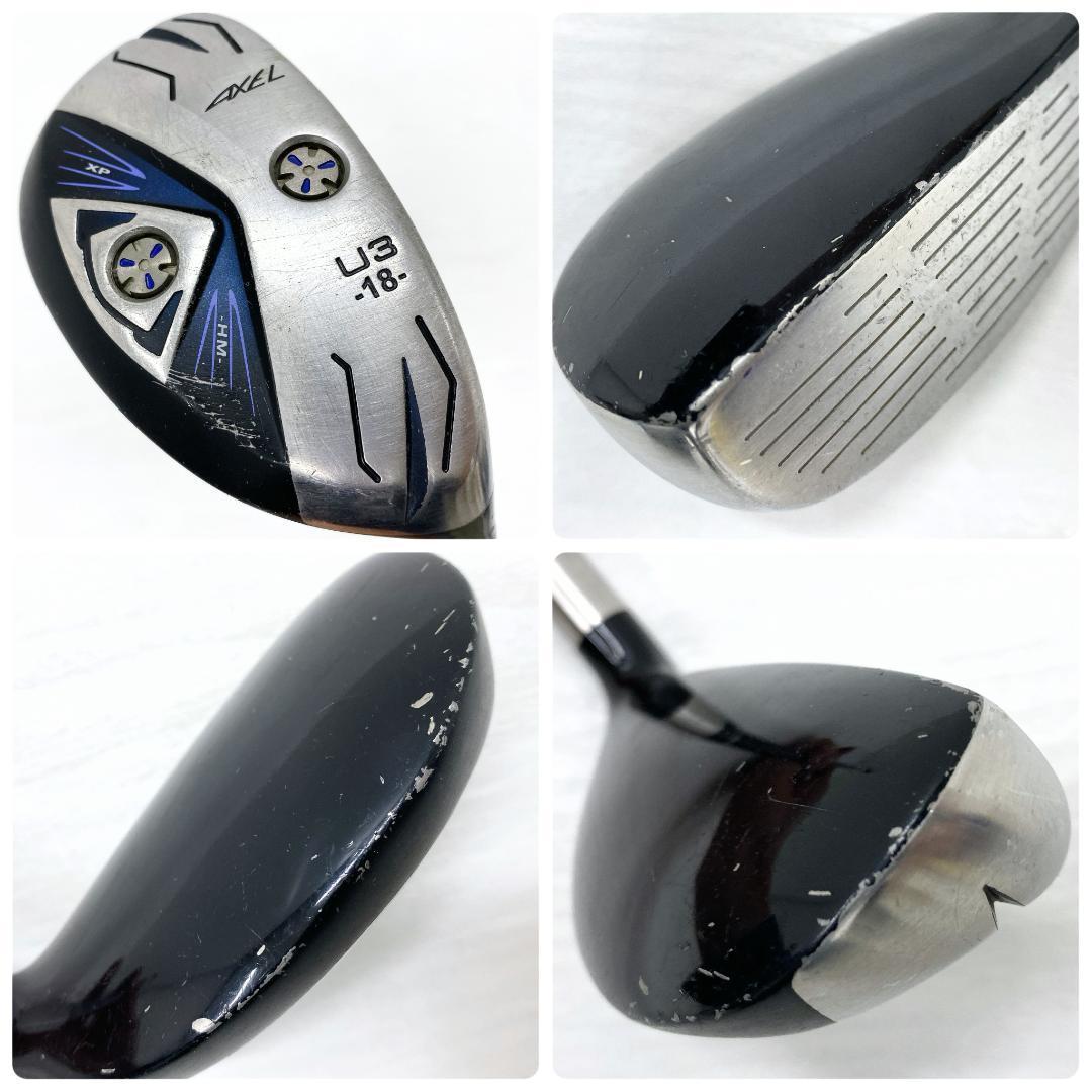 【格安‼】 アクセル ゴルフプランナー メンズ ゴルフクラブ 初心者 セット R