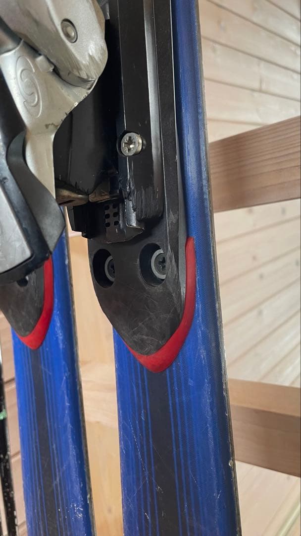 カービングスキー板大人男性155cmセット子供ジュニア SALOMONサロモン青