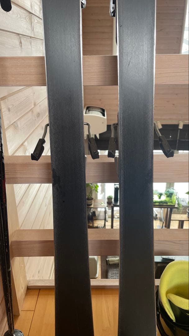 カービングスキー板大人男性155cmセット子供ジュニア SALOMONサロモン青