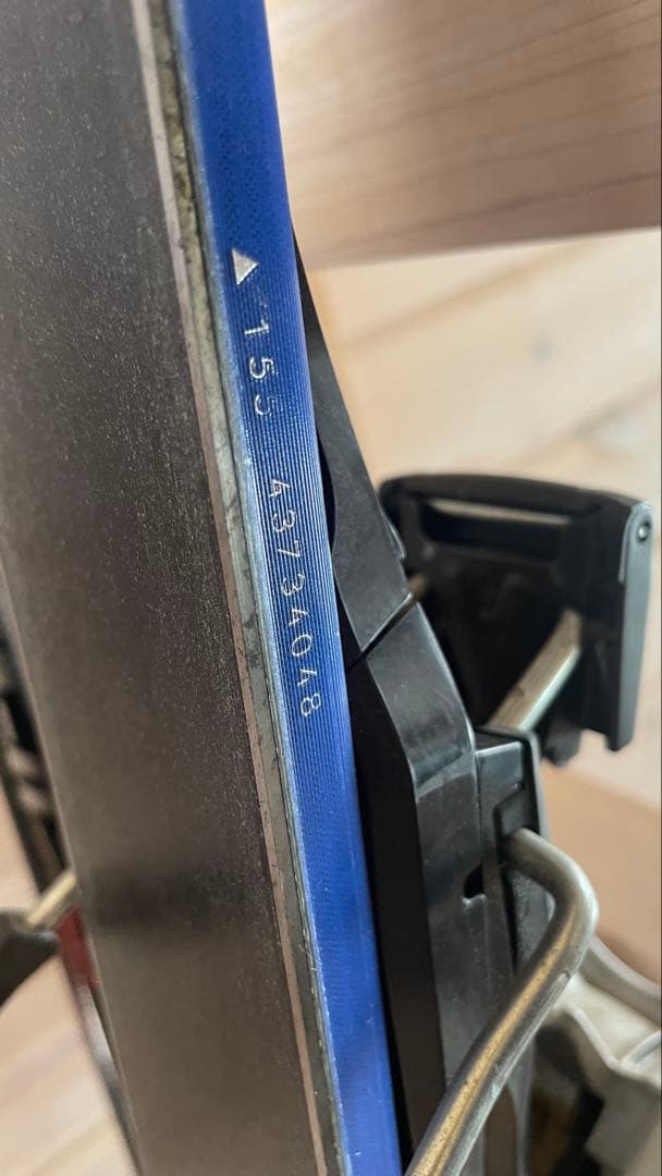 カービングスキー板大人男性155cmセット子供ジュニア SALOMONサロモン青