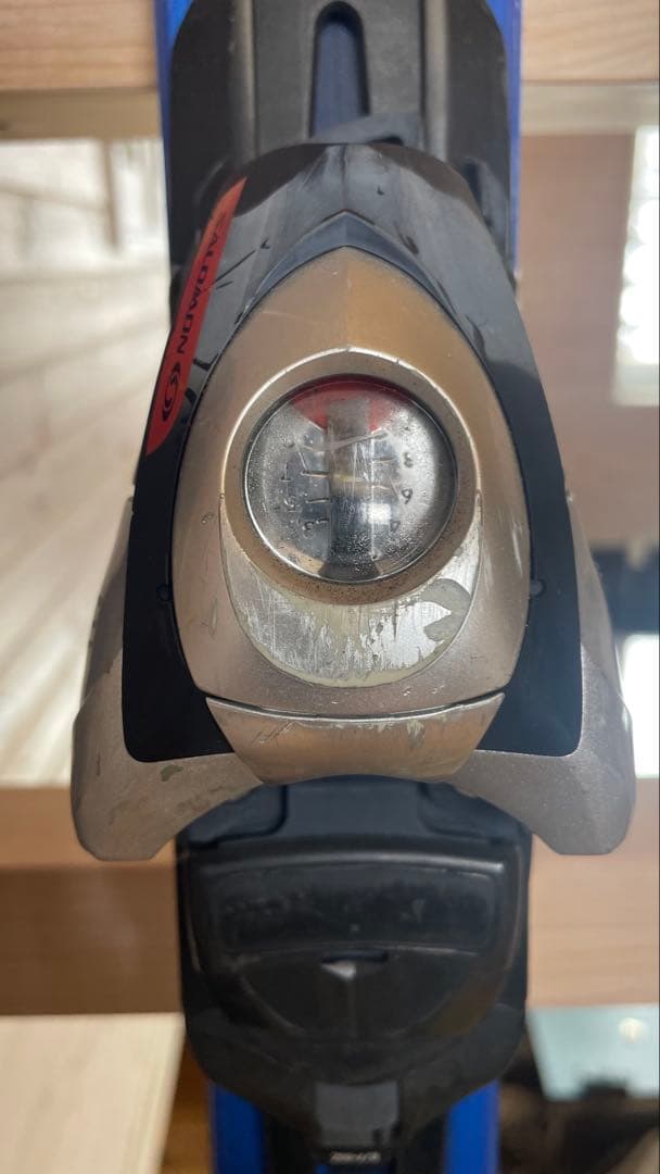 カービングスキー板大人男性155cmセット子供ジュニア SALOMONサロモン青