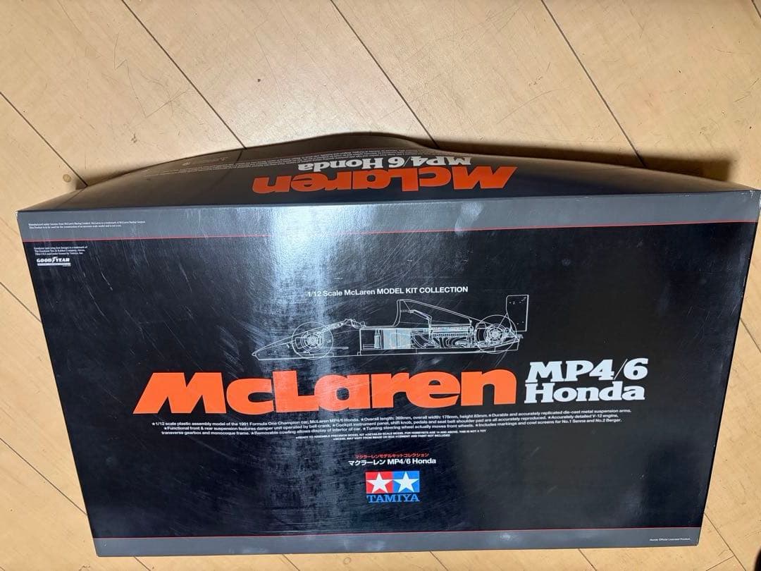 タミヤ 1/12 マクラーレンモデルキットコレクション MP4/6 Honda
