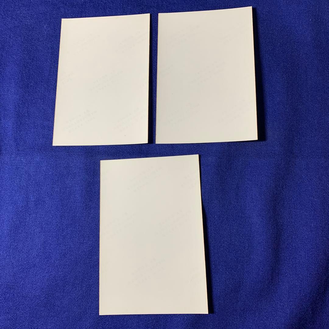 松田聖子デビュー当時の生写真3枚です。