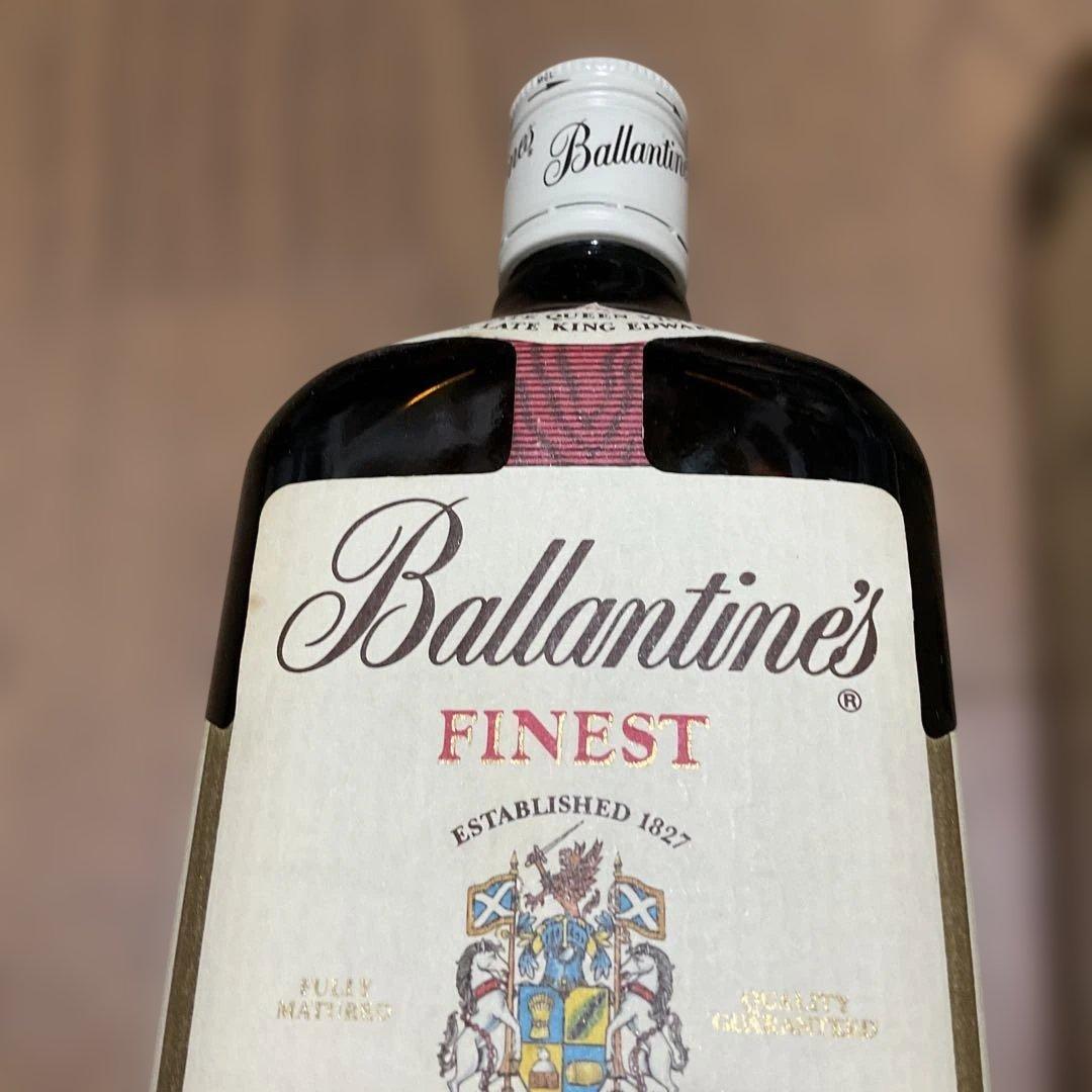 バランタイン　ファイネスト 赤青紋章 760ml 43% 未開栓 古酒　スコッチ