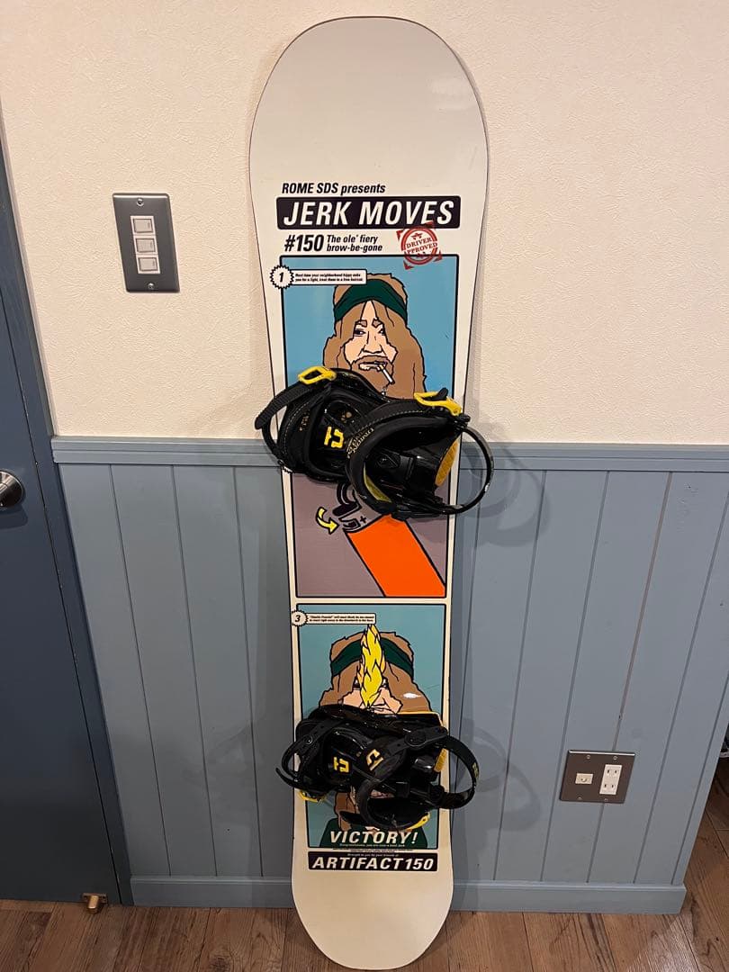 【本日最終】ROME SDS 150cm ビィンディング（UNION）付き