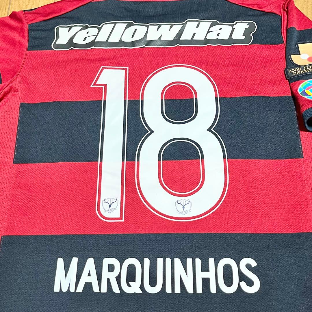 【希少】鹿島アントラーズ　マルキーニョス　ユニフォーム　Mサイズ　18番