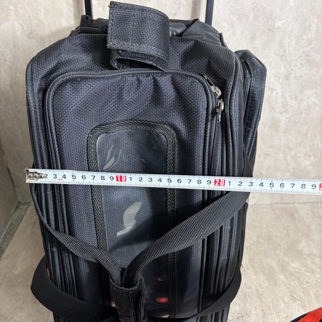 ABS PRO-am ボウリング キャリーケース 2ボール 2個用 3WAY