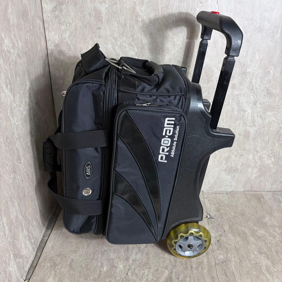 ABS PRO-am ボウリング キャリーケース 2ボール 2個用 3WAY