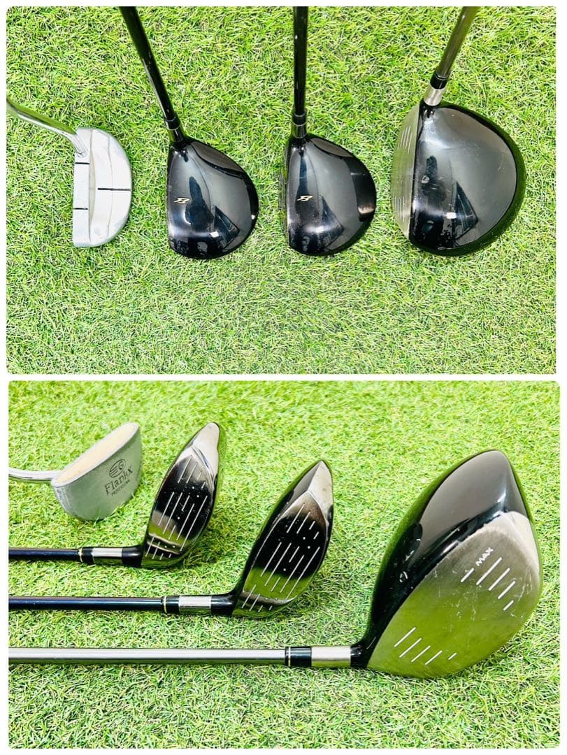 【希少レフティ】 メンズゴルフセット R 左 初心者 入門 フルセット 13本