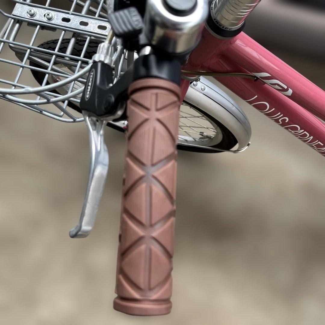 LOUIS GARNEAU 子供用自転車　前カゴ付き　6段階ギア　20インチ