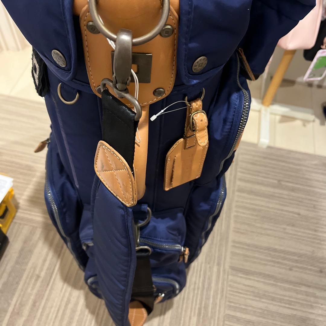 オノフ キャディバッグ... ONOFF ネイビー キャディバッグ ナイロン製