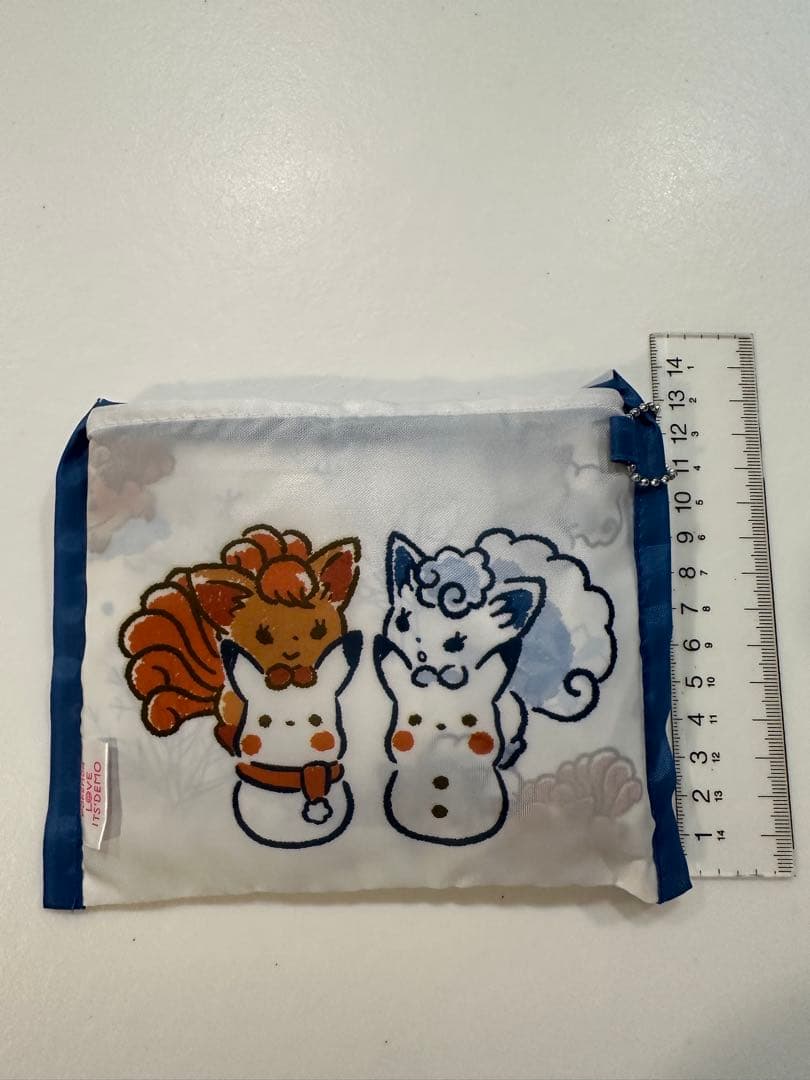 イッツデモ　ポケモン　収納ポケット付き折りたたみエコバッグ