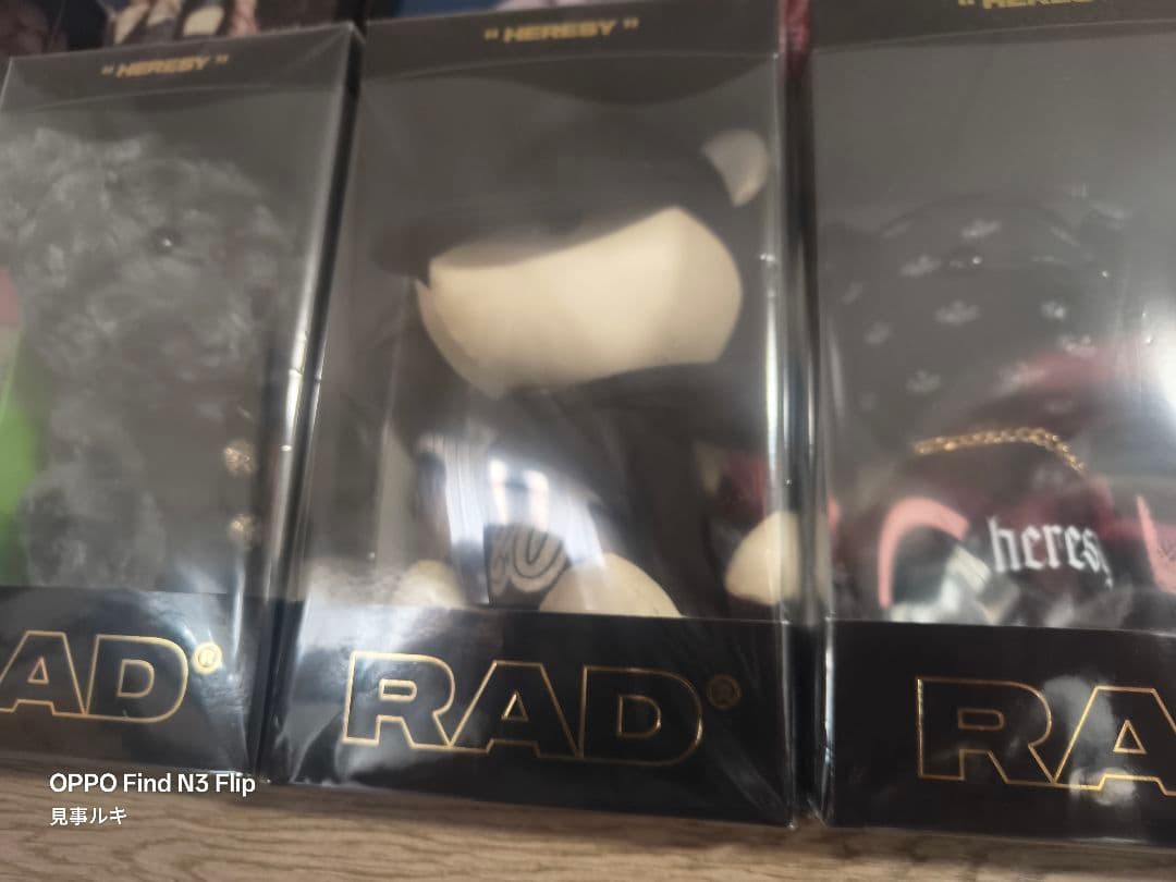 the GazettE ガゼット　20thBIGベア 全員メンバー 5点セット