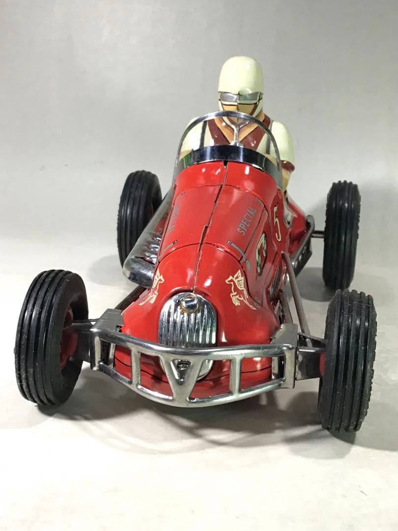 トミー 復刻版 1999年 チャンピオンミゼットレーサー5 ブリキ 自動車 玩具