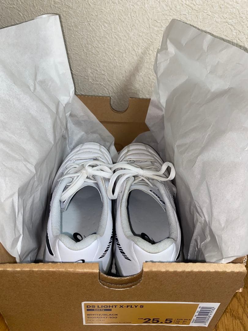 【値下げしました:１回のみ使用】ASICS DS LIGHT X-FLY 5