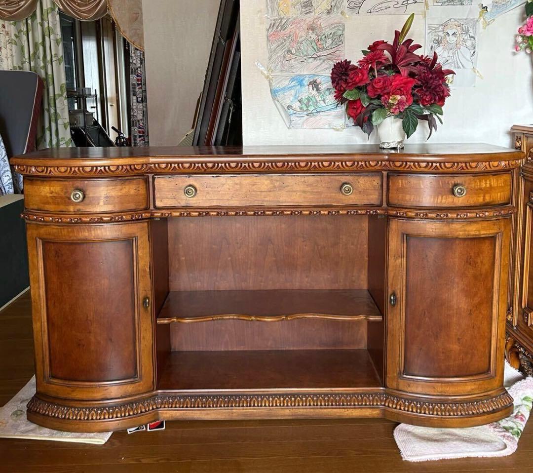 アメリカセンチュリー家具　サイドボード　キャビネット　本棚　デスク100キロ前後