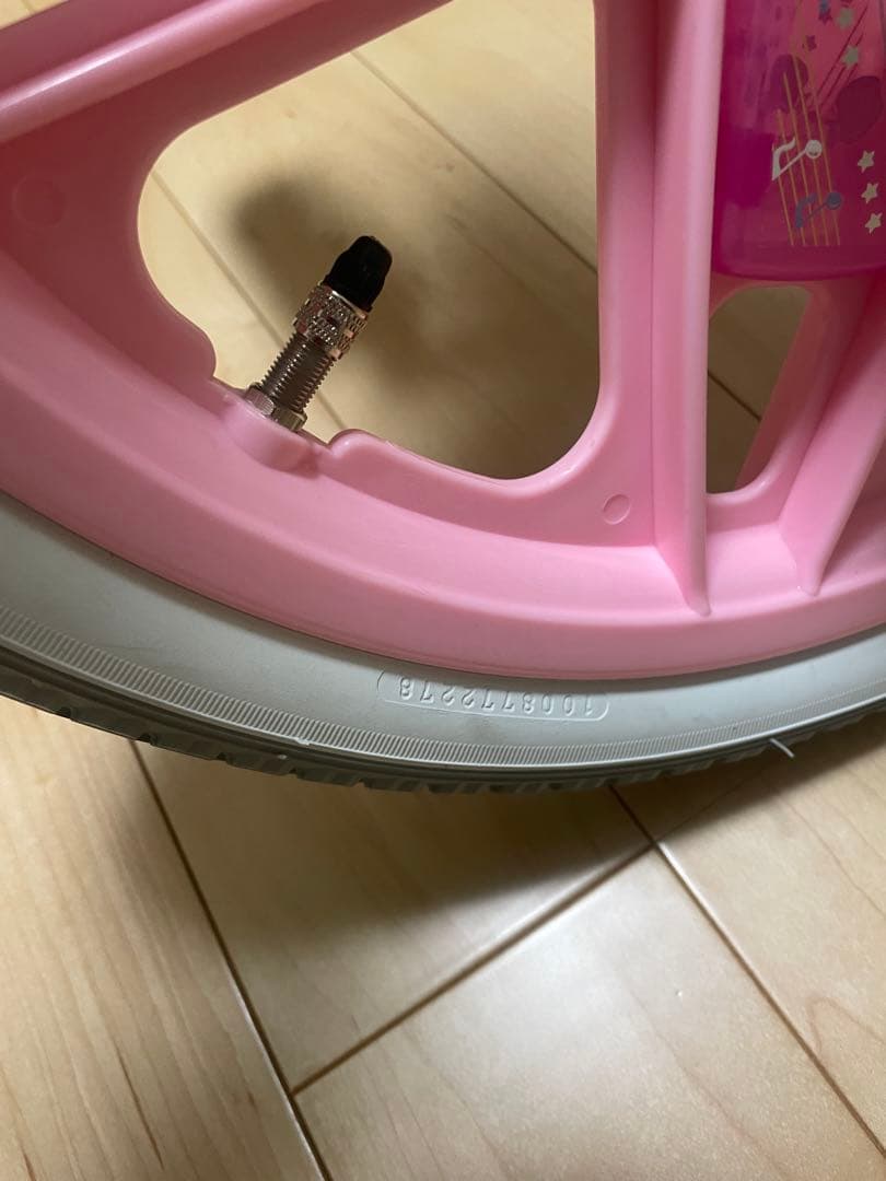 《未使用》ブリヂストン　一輪車　18インチ　ピンク