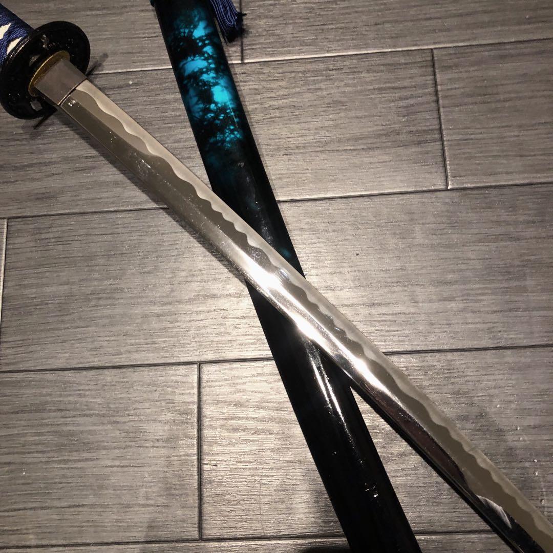 高級模造刀　青拵え　居合刀　太刀　美術刀