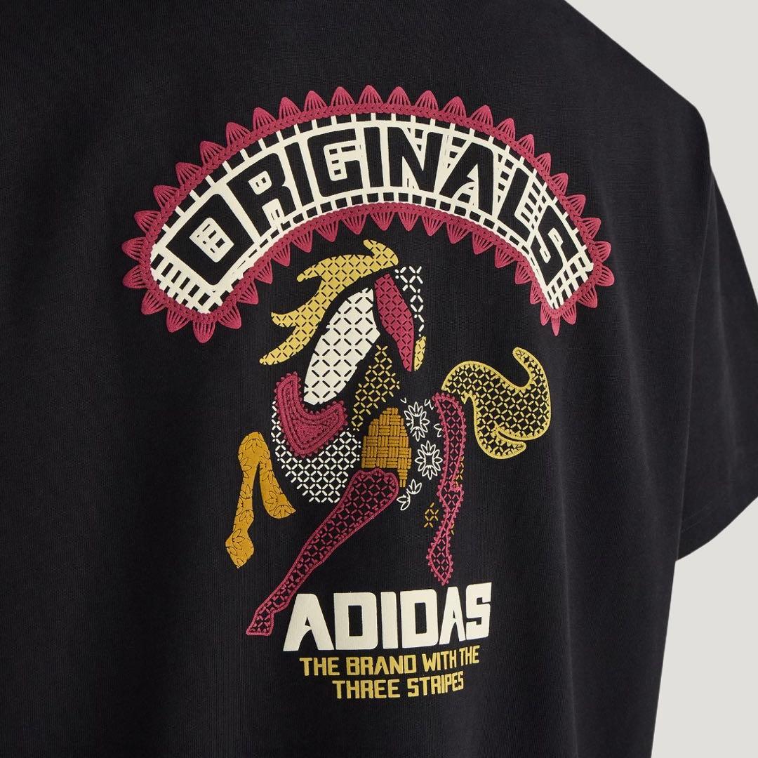 新品S Adidas FW25 CNY 馬年限定 半袖Tシャツ KT0714