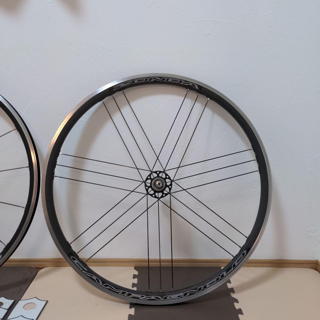 超美品 カンパニョーロ ZONDA C17　シマノフリー