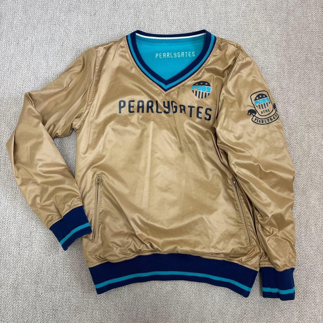 PEARLY GATES リバーシブル Vネックジャケット